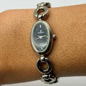 Vintage Silver Oval Berenger Watch